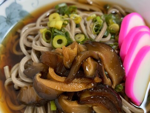 素麺、蕎麦のお供に！椎茸の甘辛煮